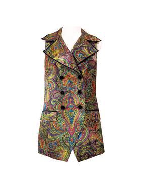 Jeremy Scott Braemar Paisley Vest Multicolour L